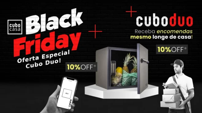 Black Friday Cubo Duo: garanta o seu com até 10% de desconto